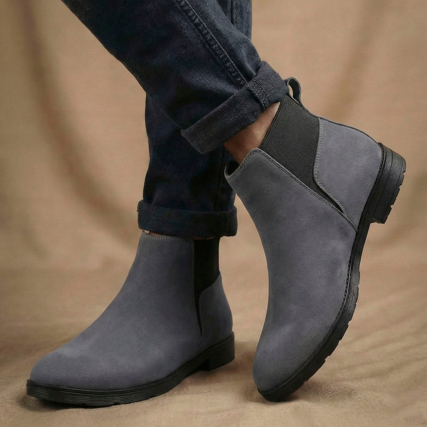 Men’s Iconic Chelsea Boots with Comfort Sole