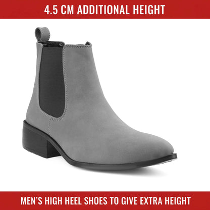 Bxxy Smart Casual Men’s Boots with 4.5cm Heel Height