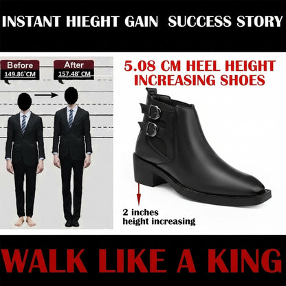 Men’s Boots Designed to Add 2 Inches Height