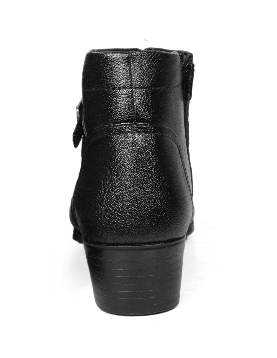 BXXY Height Increasing Ankle Zipper Boots For Men