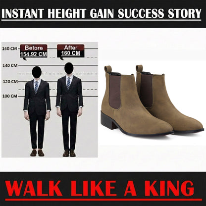 Bxxy 4.5cm Height-Boost Men’s Chealsea Boots