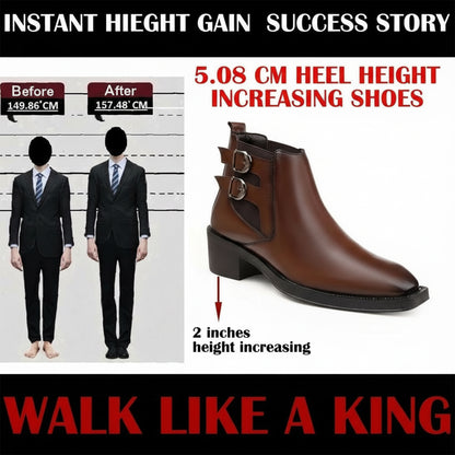 Men’s Boots Designed to Add 2 Inches Height