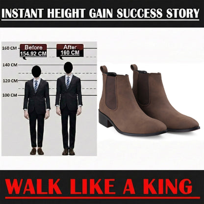 Bxxy 4.5cm Height-Boost Men’s Chealsea Boots