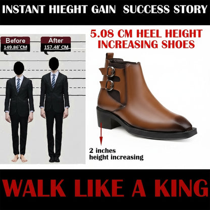 Men’s Boots Designed to Add 2 Inches Height
