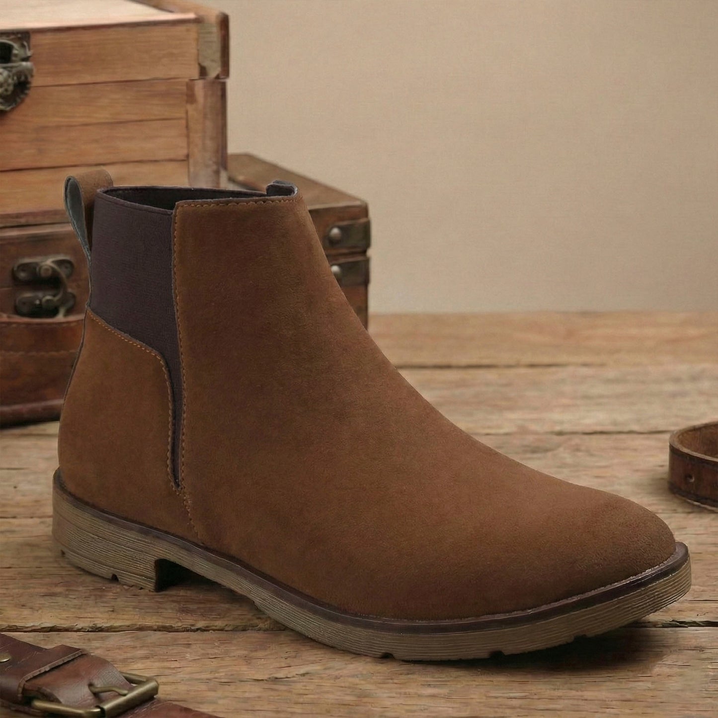 Men’s Iconic Chelsea Boots with Comfort Sole