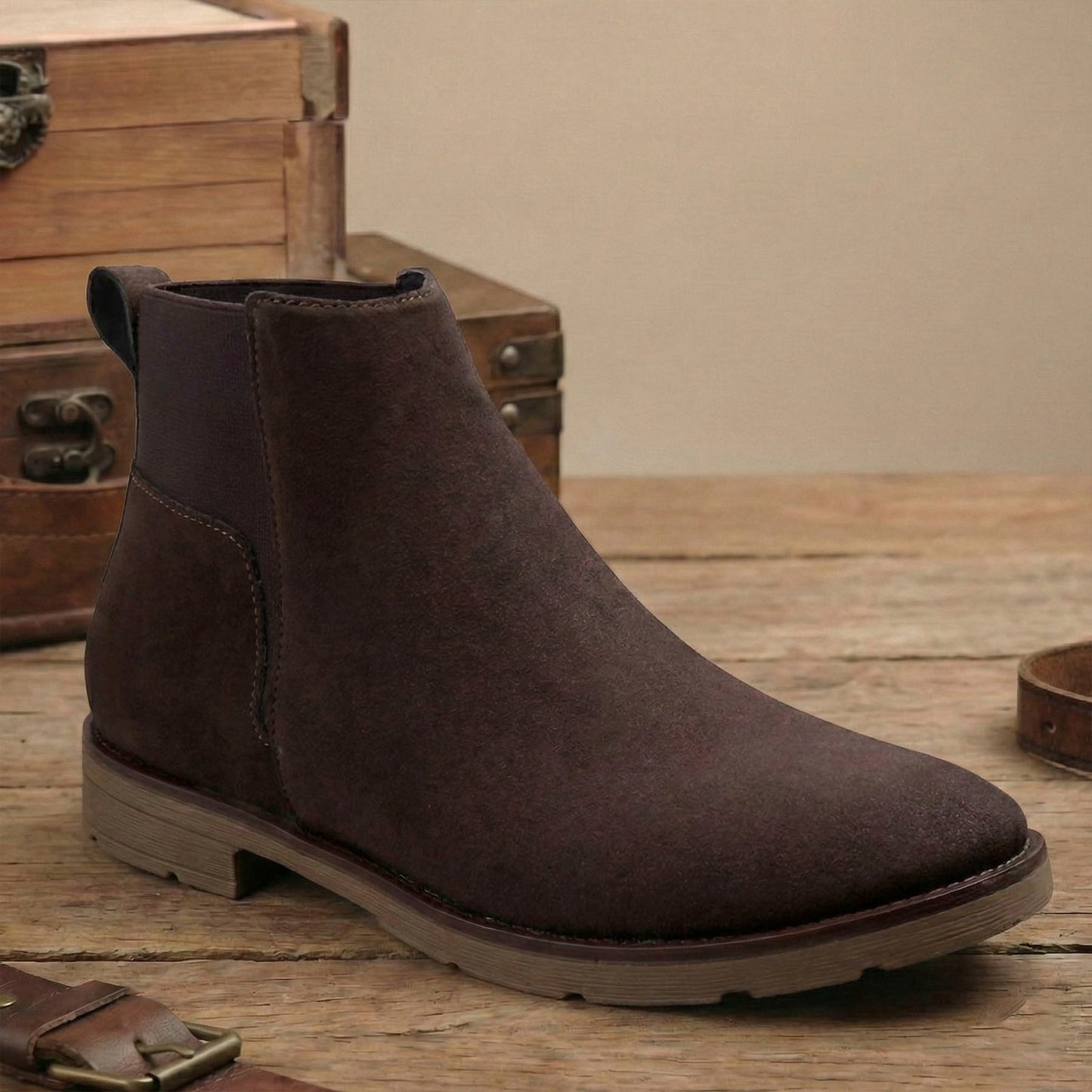 Men’s Iconic Chelsea Boots with Comfort Sole