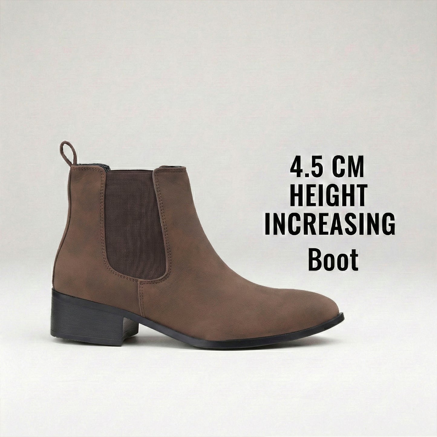 Bxxy Smart Casual Men’s Boots with 4.5cm Heel Height