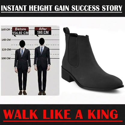 Bxxy 4.5cm Height-Boost Men’s Chealsea Boots