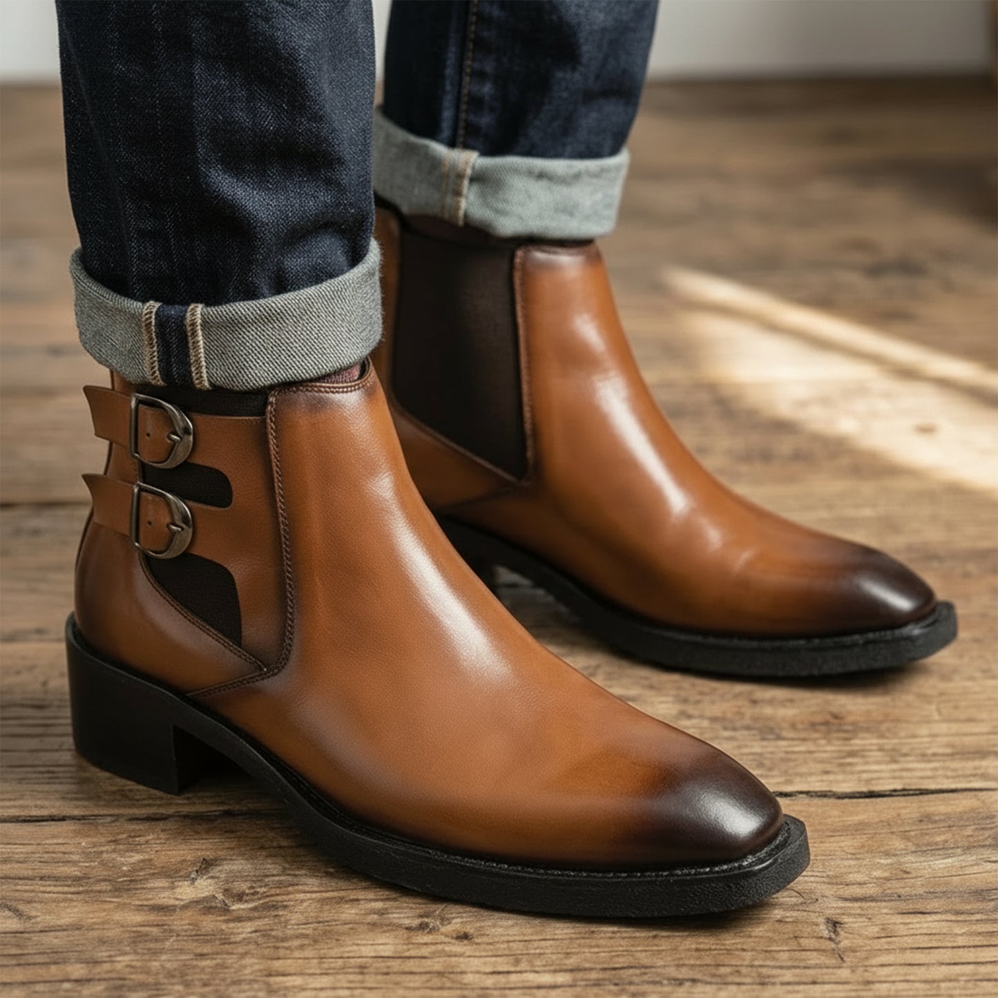 Men’s Boots Designed to Add 2 Inches Height