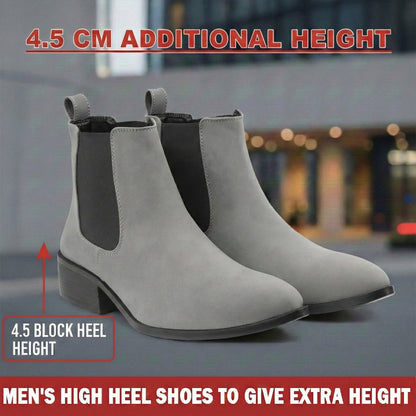 Bxxy 4.5cm Height-Boost Men’s Chealsea Boots