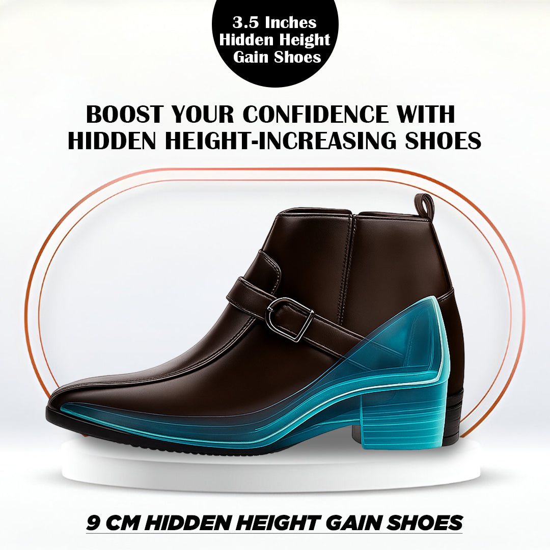 BXXY Elite Hidden Lift Boots Luxury Formal Collection