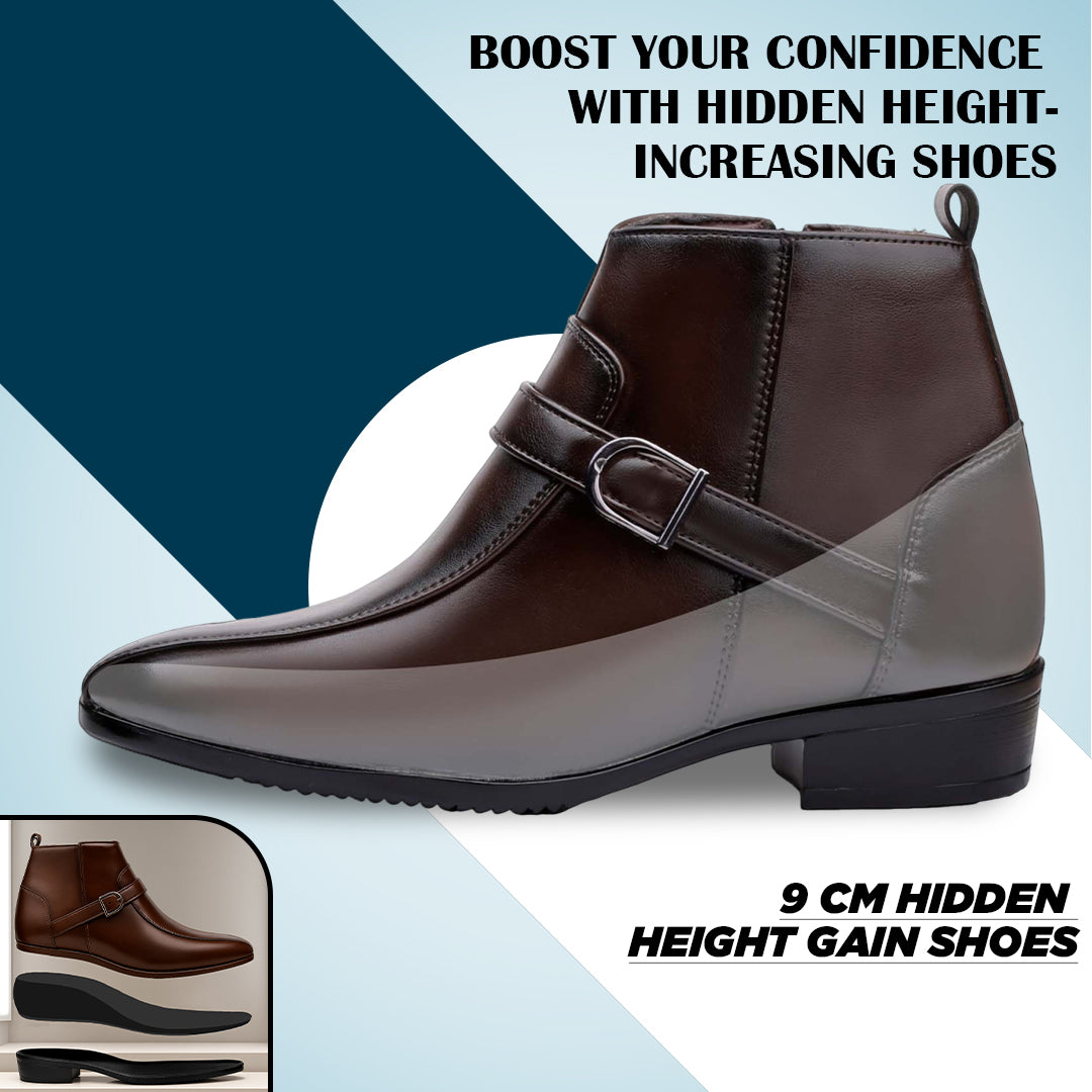 BXXY Elite Hidden Lift Boots Luxury Formal Collection