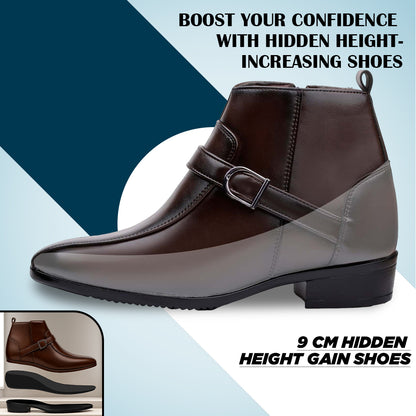 BXXY Elite Hidden Lift Boots Luxury Formal Collection