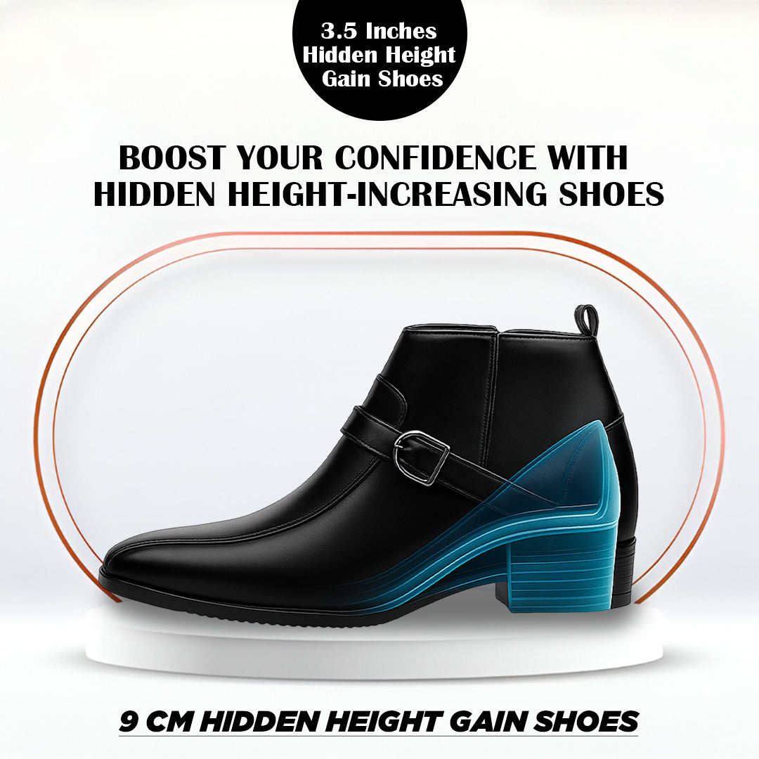 BXXY Elite Hidden Lift Boots Luxury Formal Collection