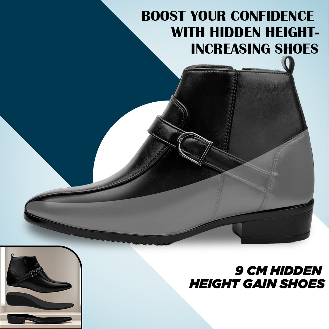 BXXY Elite Hidden Lift Boots Luxury Formal Collection