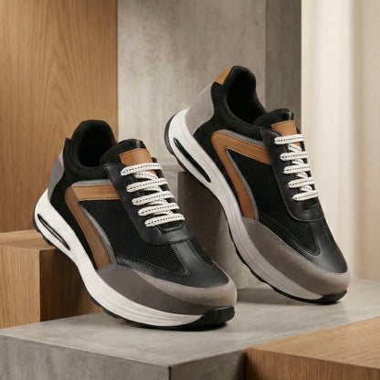9cm Height Boost Elevator Sneakers for Men – Invisible Lift Style