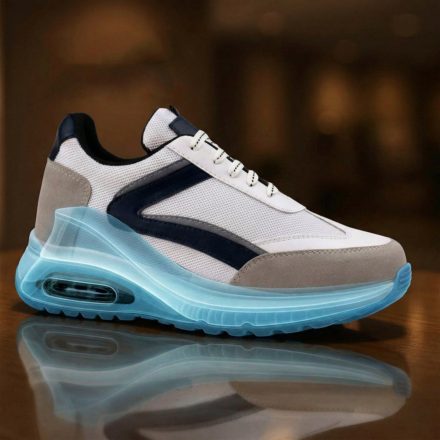 Sports Elevator Shoes for Men – 9cm Invisible Height Enhancement