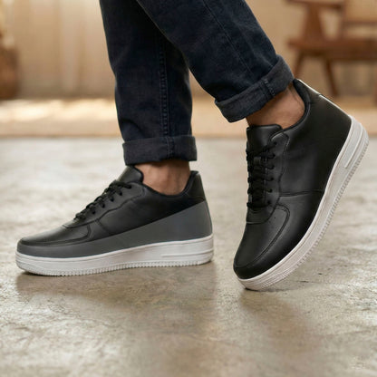 Mens Premium Casual Elevator Shoes 3 Inch Height Gain and All-Day Comfort