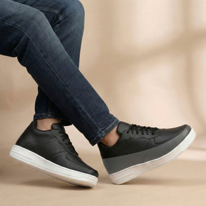 Mens Premium Casual Elevator Shoes 3 Inch Height Gain and All-Day Comfort