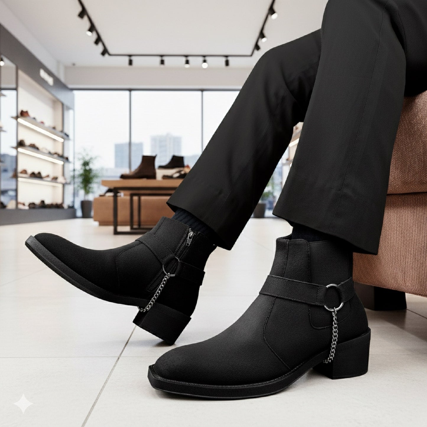 Men’s 5–6CM Height Gain Boots