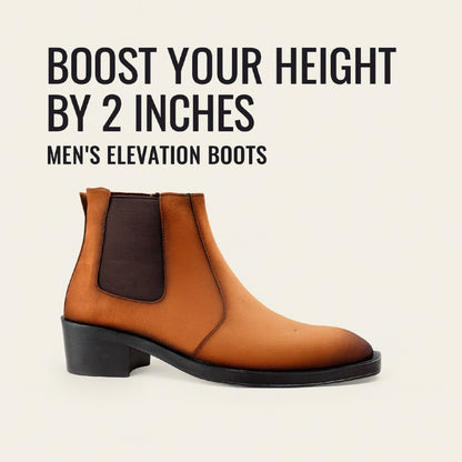 Men’s 5–6 CM Invisible Height Boost Boots