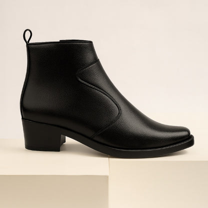 Bxxy Men’s 2 Inch Heel Height Increasing Boots