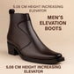 Bxxy Men’s 2 Inch Hidden Heel Height Increasing Boots