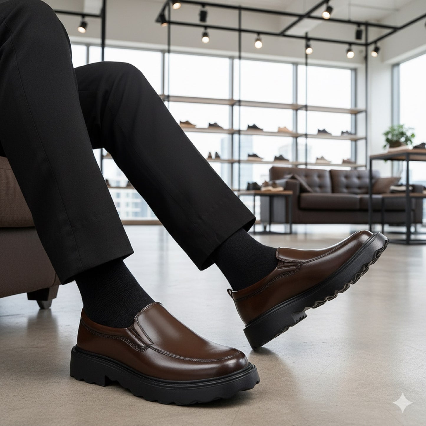 Bxxy Men’s Premium Look Slip-On Shoes For Everyday
