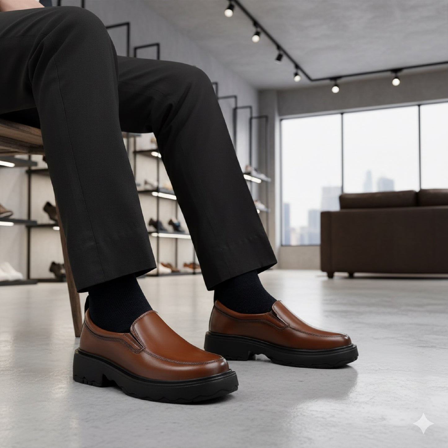 Bxxy Men’s Premium Look Slip-On Shoes For Everyday