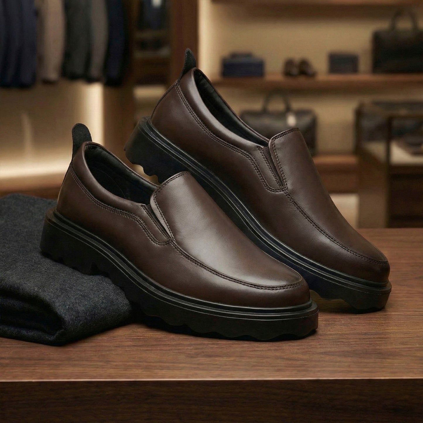 Bxxy Men’s Comfortablr Loafers Shoes For Office & Travel