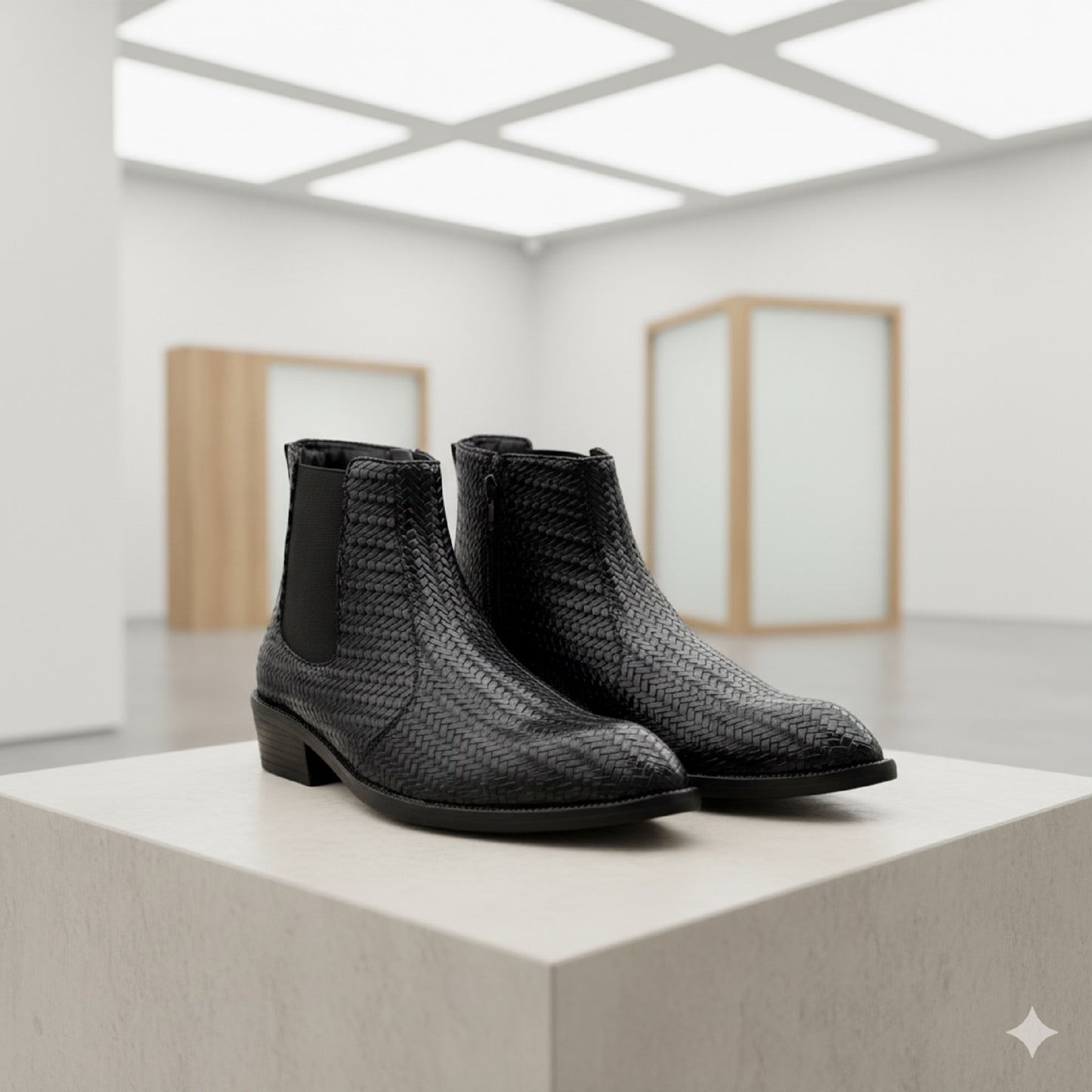 Height Increasing Chelsea Ankle Boots for Men