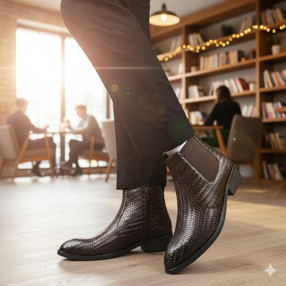 2 Inch Height Boots for Modern Men