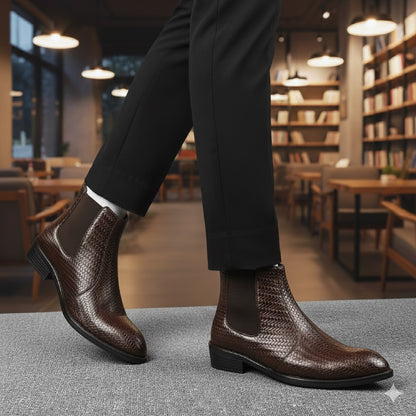2 Inch Height Boots for Modern Men