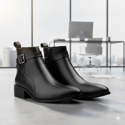 Men’s Brown Hidden Height Boost Boots