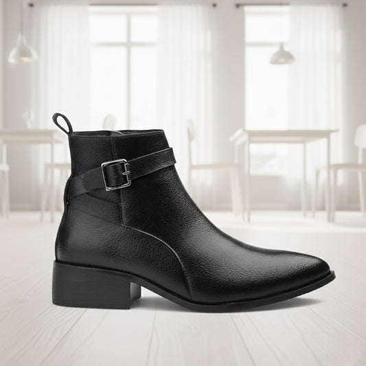 Men’s Stylish 4.5 CM Height Elevator Boots