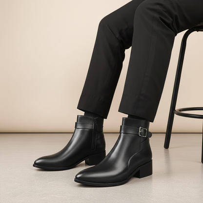 Men’s Height Boost Boots for Formal & Casual Wear