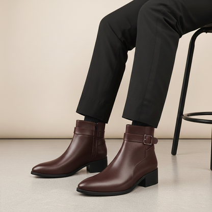 Men’s Stylish 4.5 CM Height Elevator Boots
