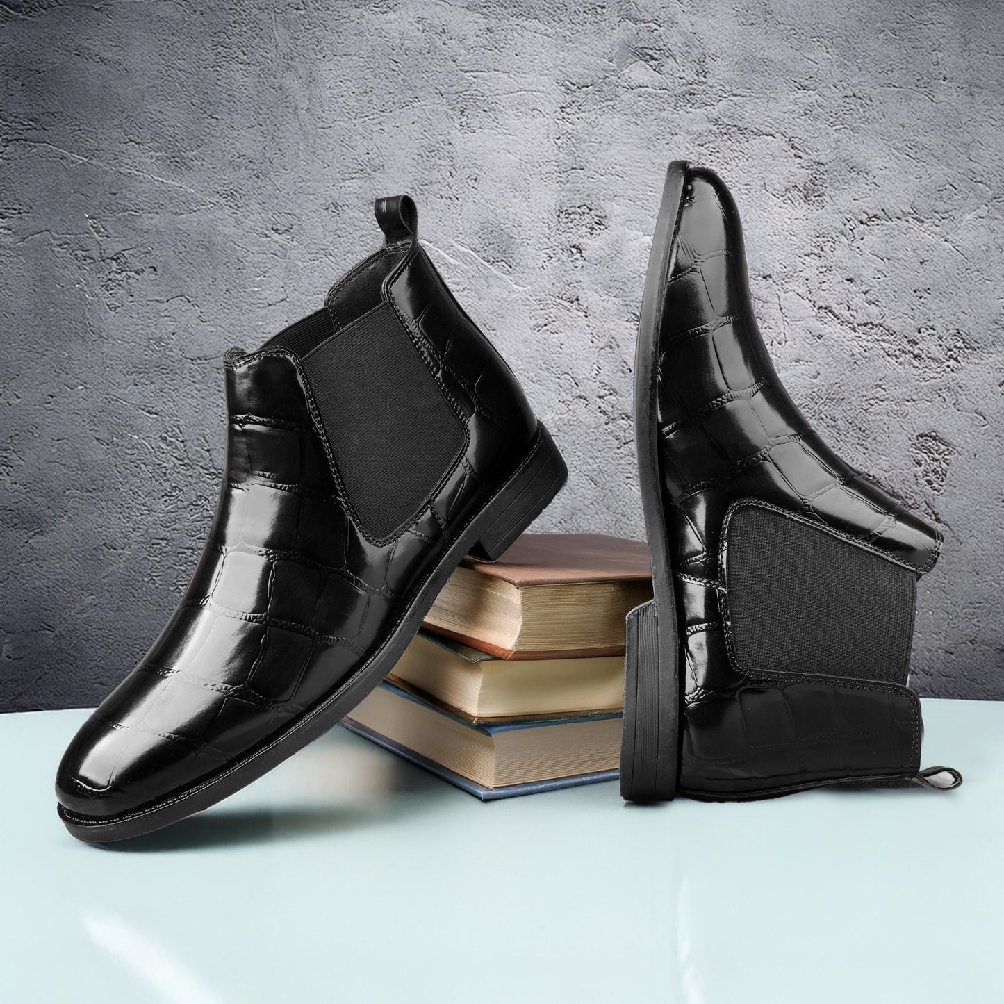 Men’s Premium Leather Stylish Boots – Durable, Comfortable & Timeless Design