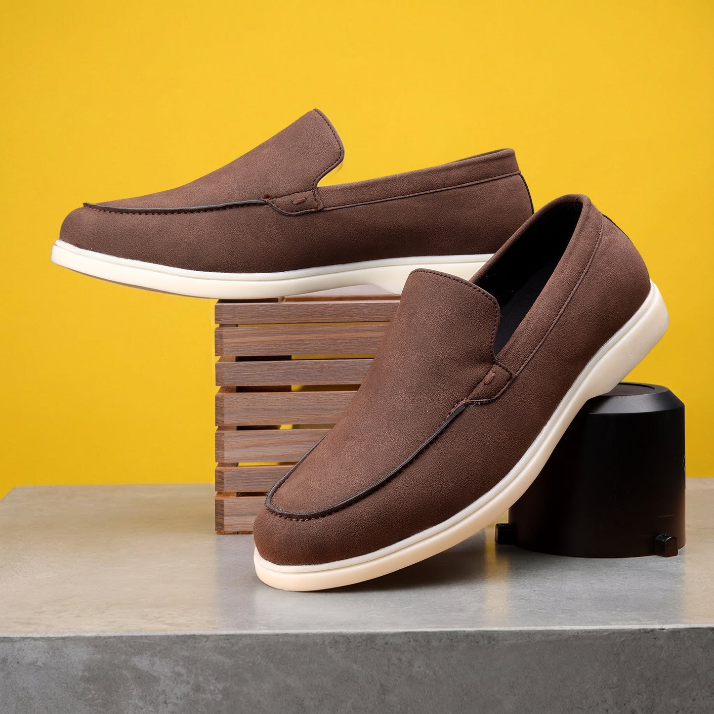 Trendy Slip-On Loafers for Men