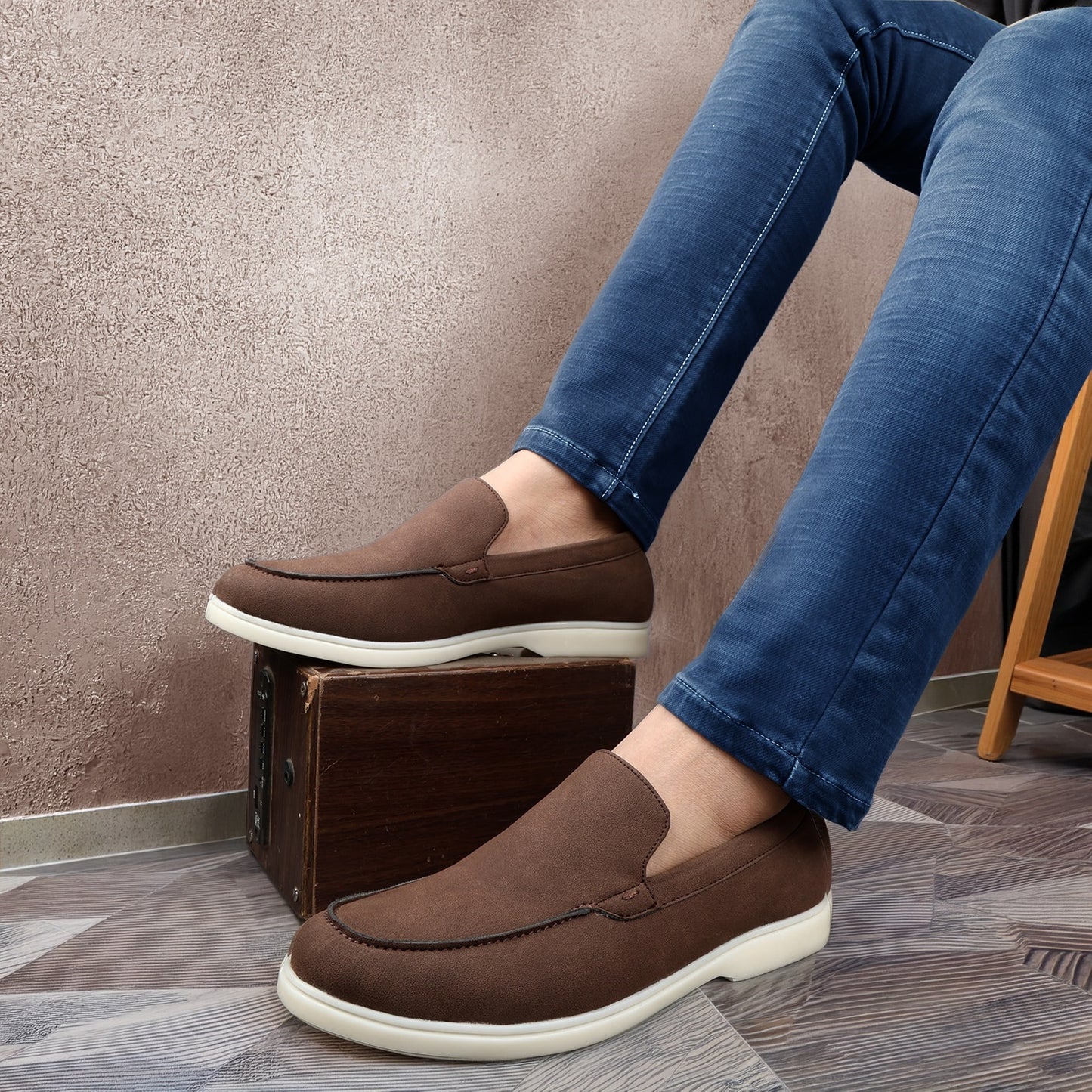 Trendy Slip-On Loafers for Men