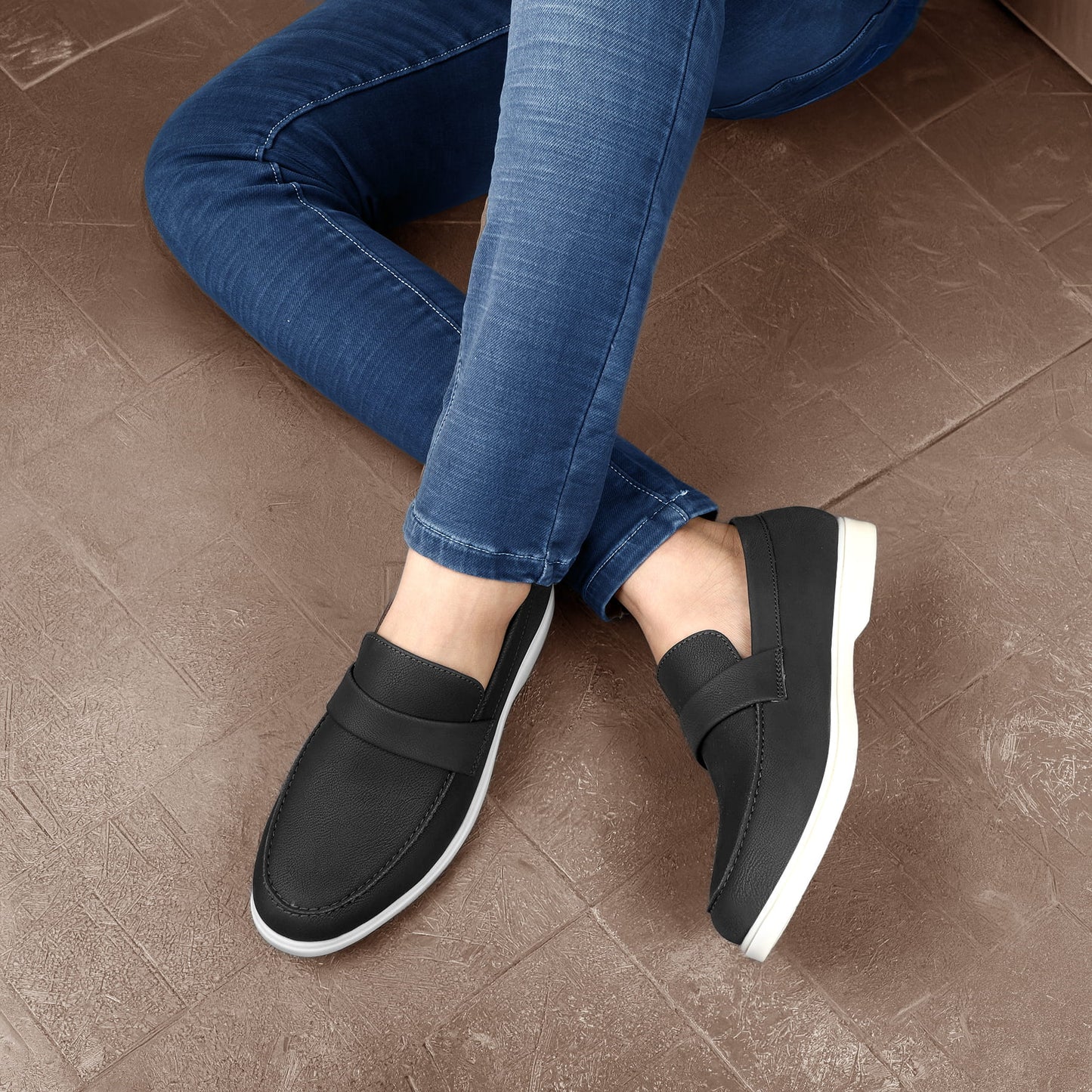 BXXY Men’s Casual Loafers – Slip-On Shoes for Party