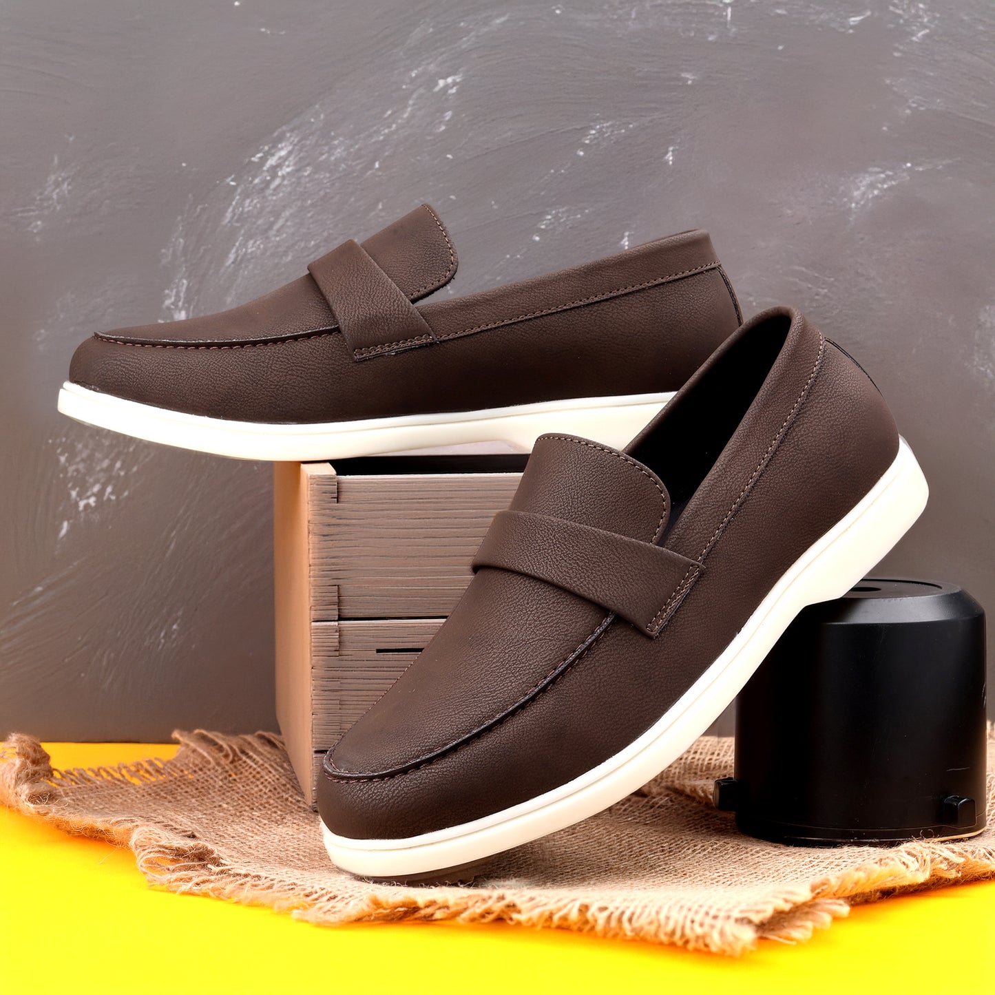 BXXY Men’s Casual Loafers – Slip-On Shoes for Party