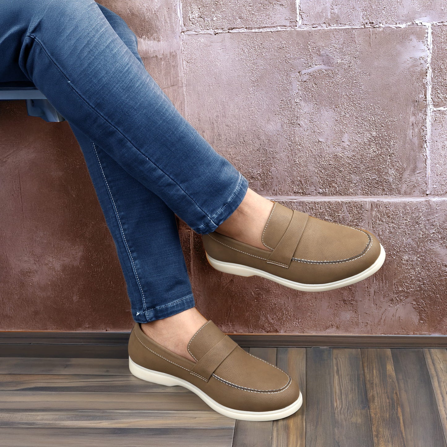 BXXY Men’s Casual Loafers – Slip-On Shoes for Party