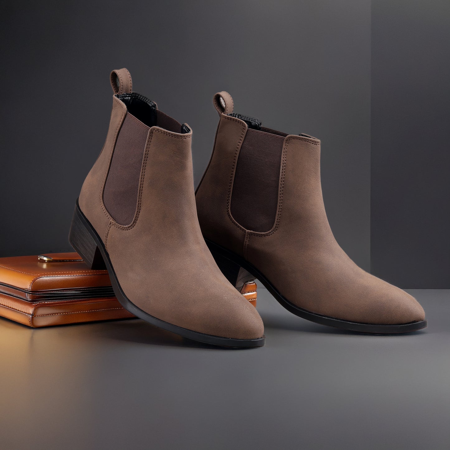 Bxxy 4.5cm Height-Boost Men’s Chealsea Boots