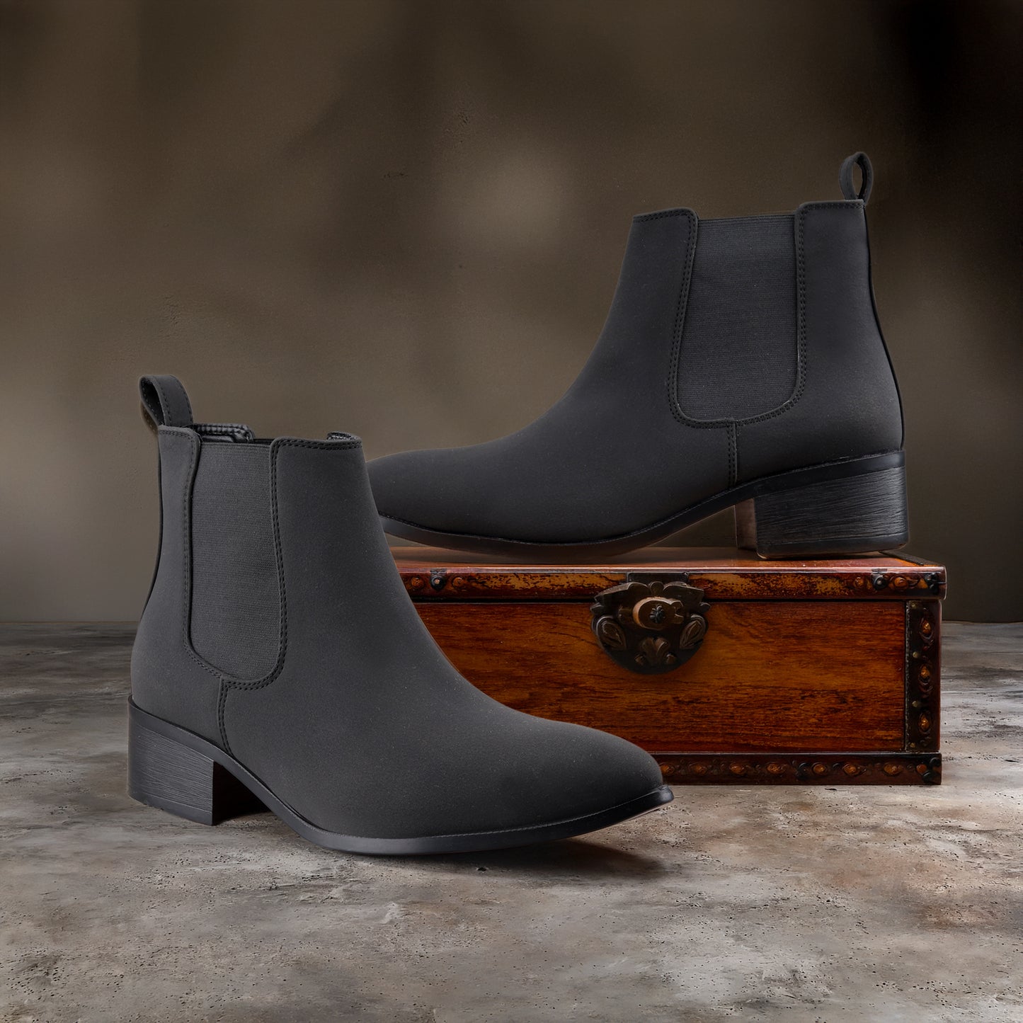Bxxy 4.5cm Height-Boost Men’s Chealsea Boots
