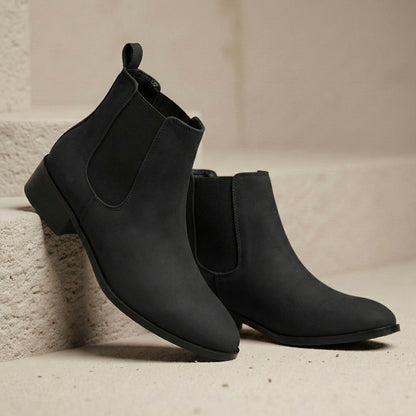 Bxxy Smart Casual Men’s Boots with 4.5cm Heel Height
