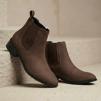 Bxxy Smart Casual Men’s Boots with 4.5cm Heel Height