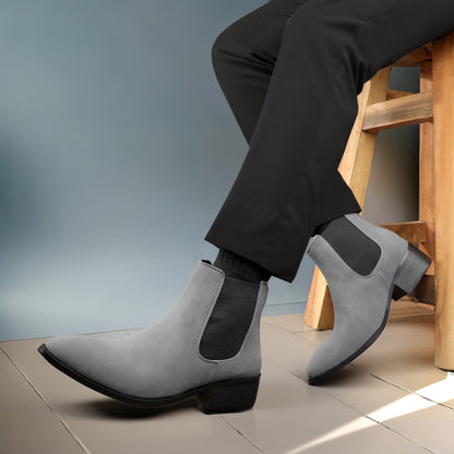 Bxxy 4.5cm Height-Boost Men’s Chealsea Boots
