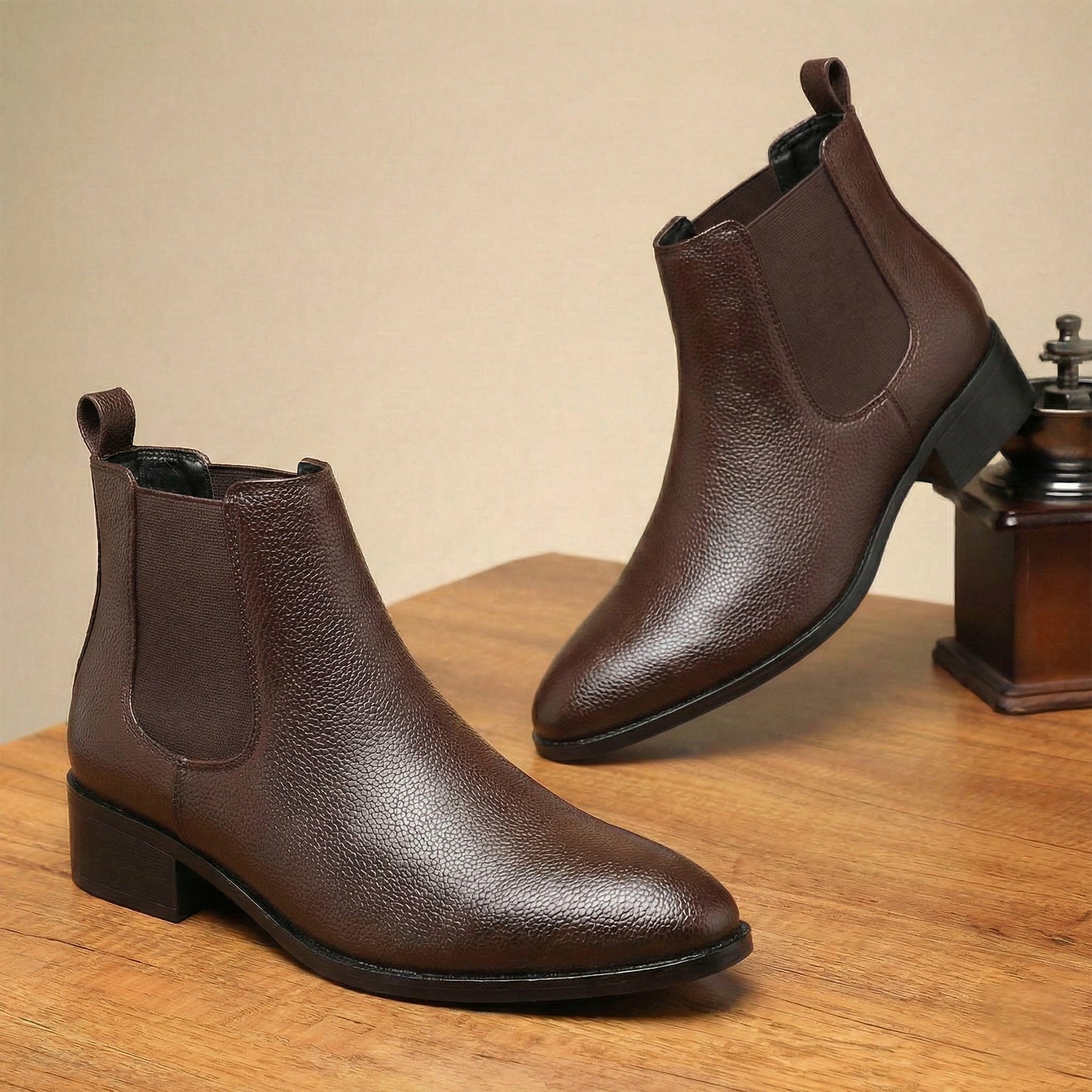 Men’s Height Boost Boots 4.5CM – Stylish & Comfortable