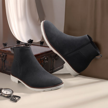 Men’s Premium Boots Comfortable Pull-On Chelsea Style
